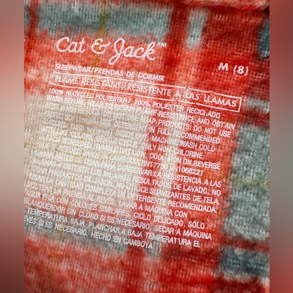 NWT Brushed Fleece plaid Christmas holiday nightgown size M (8) - Picture 5 of 7